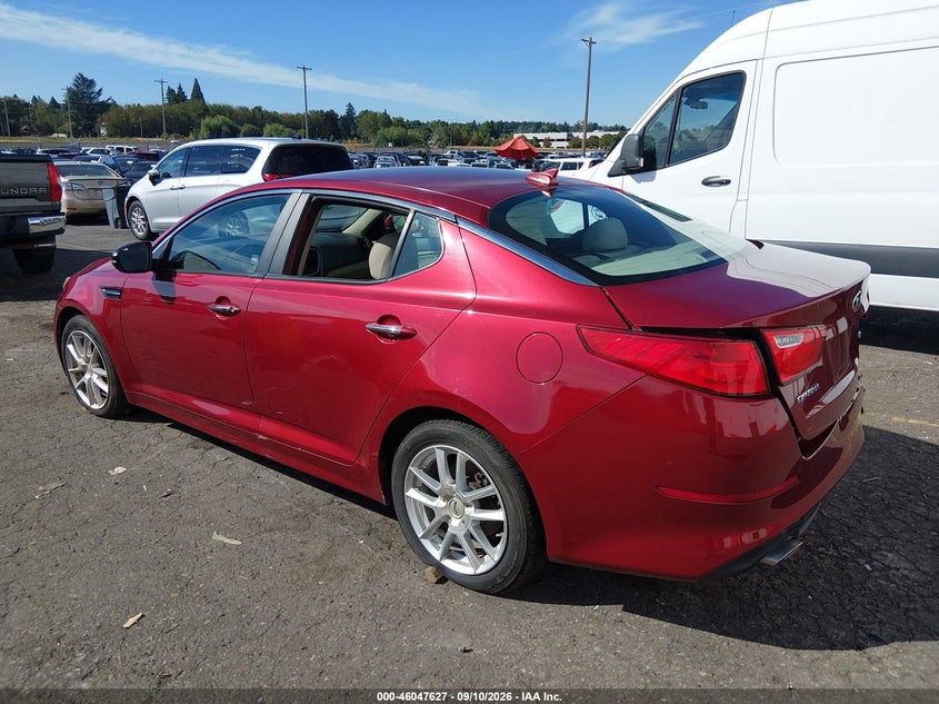Vin: 5xxgm4a75eg307952, lot: 46547082, kia optima lx 20143