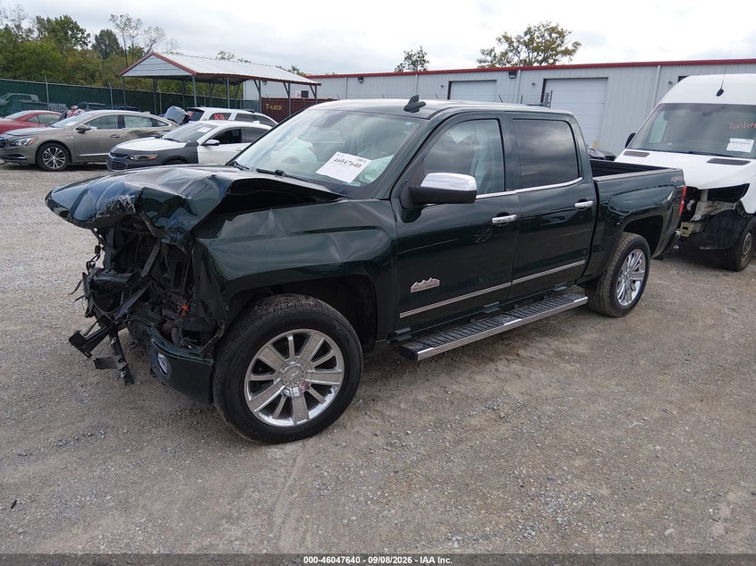Vin: 3gcuktec5fg254663, lot: 46547095, chevrolet silverado 1500 high country 20152
