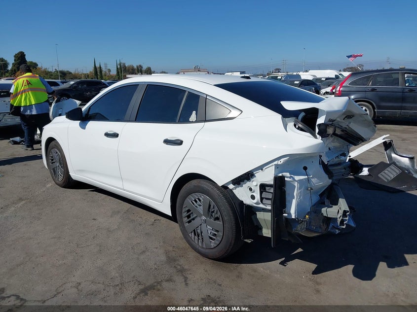 Vin: 3n1ab9bv5ty218993, lot: 46547099, nissan sentra s 20263