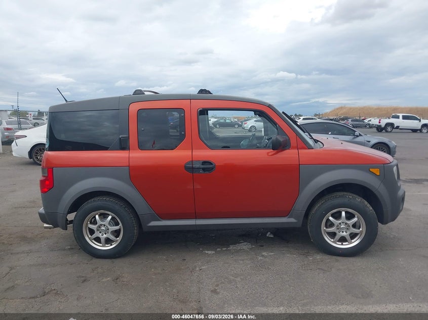 HONDA ELEMENT 2005 VIN 5J6YH28635L004396