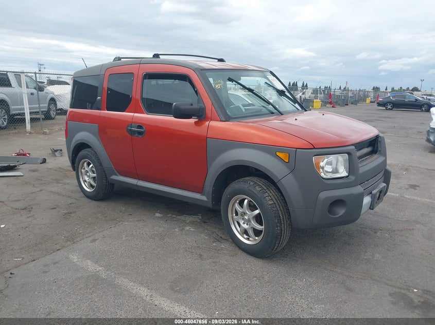 HONDA ELEMENT 2005 VIN 5J6YH28635L004396
