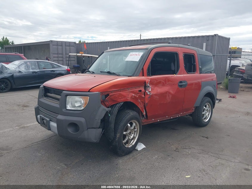 HONDA ELEMENT 2005 VIN 5J6YH28635L004396