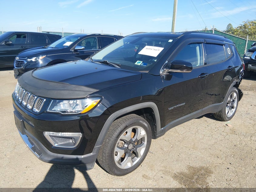 2018 Jeep Compass, Неизвестно, IAAI, VIN 3C4NJDCB7JT396942 — фото 2