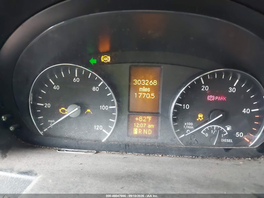 Vin: wd3pf1cd0gp187642, lot: 46547123, mercedes-benz sprinter 3500 high roof 20162