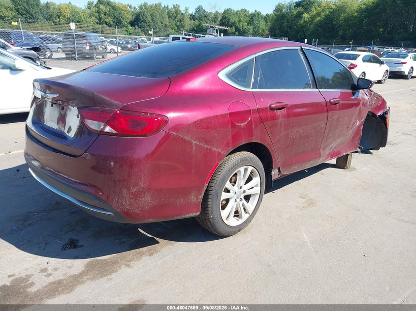 2015 CHRYSLER 200 auction photo 4