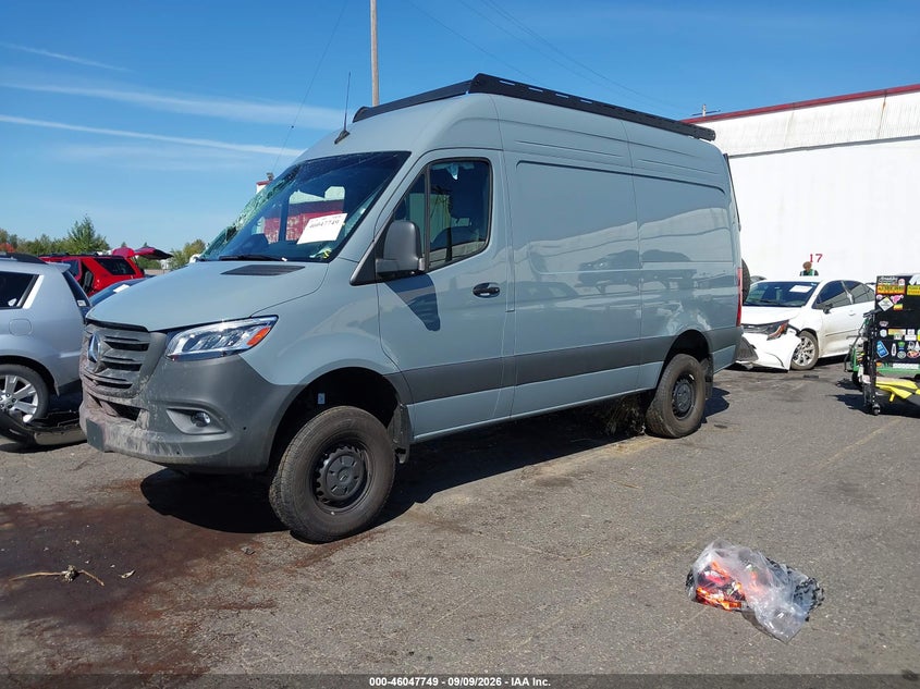 Vin: w1w4nbvy9tt607857, lot: 46547204, mercedes-benz sprinter 2500 standard roof 4-cyl diesel ho 20262
