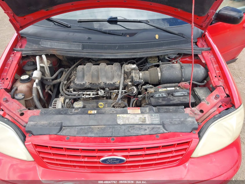 FORD WINDSTAR 2001 VIN 2FMZA57461BA10036