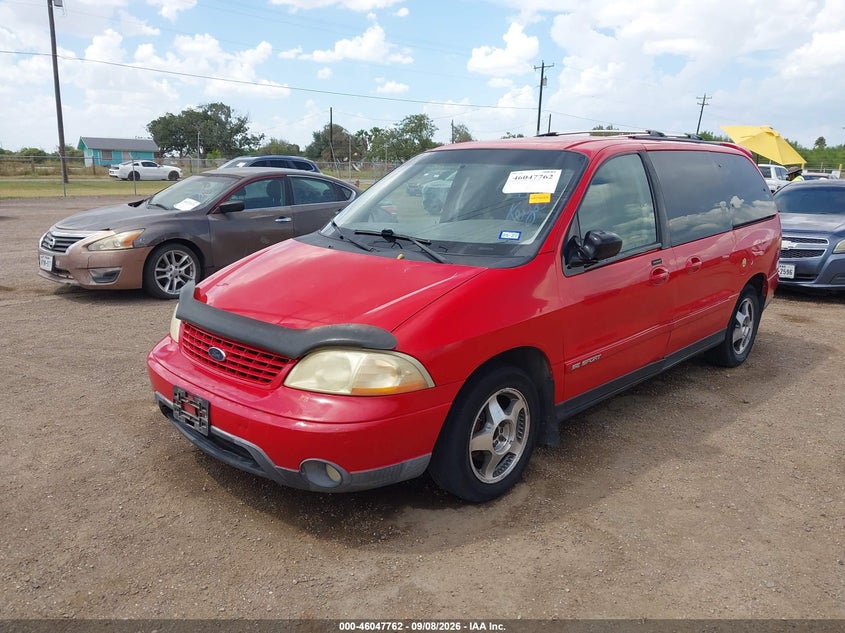 FORD WINDSTAR 2001 VIN 2FMZA57461BA10036