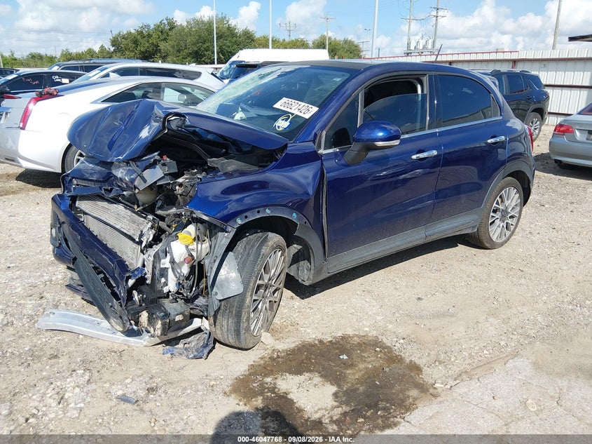 Vin: zfbcfxdb6hp574026, lot: 46547223, fiat 500x lounge fwd 20172