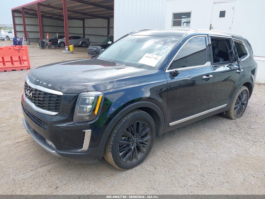 Vin: 5xyp54hc2ng226323, lot: 46547241, kia telluride sx 20222