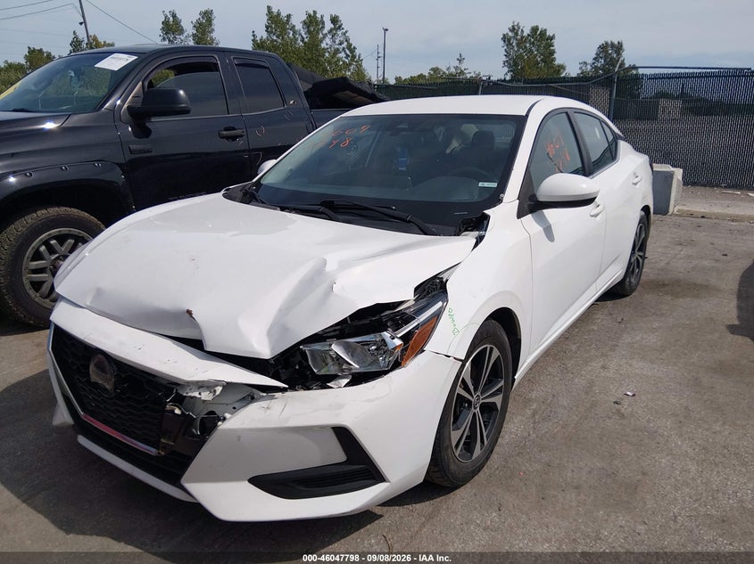 NISSAN SENTRA 2022 VIN 3N1AB8CVXNY244940