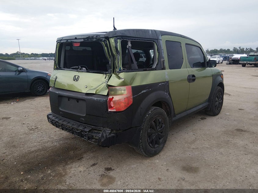 HONDA ELEMENT 2006 VIN 5J6YH28366L013603