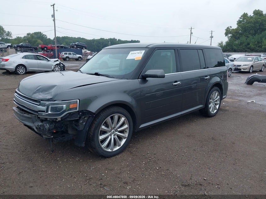 Vin: 2fmhk6dt7gba04412, lot: 46547313, ford flex limited 20162