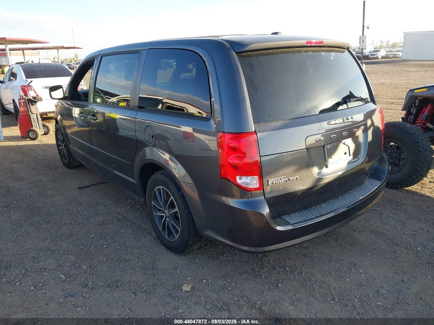 DODGE GRAND CARAVAN 2016 VIN 2C4RDGBG0GR322443