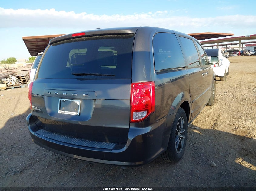 DODGE GRAND CARAVAN 2016 VIN 2C4RDGBG0GR322443