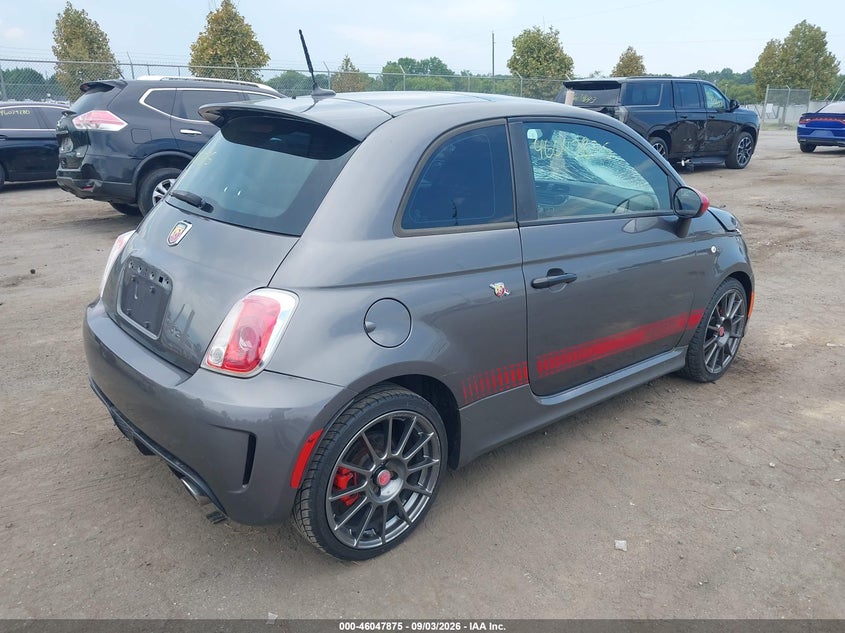 Vin: 3c3cfffh5dt573808, lot: 46547330, fiat 500 abarth 20134