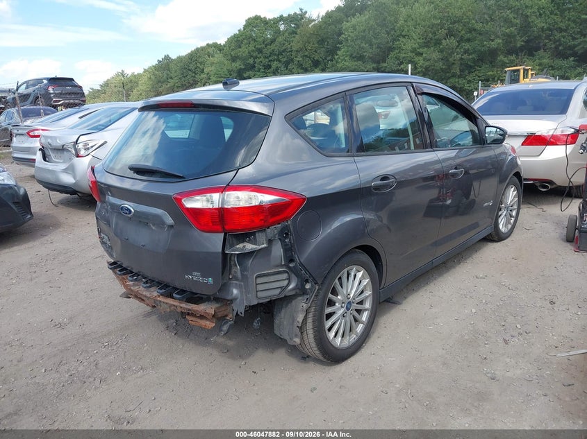 Vin: 1fadp5au4dl508011, lot: 46547337, ford c-max hybrid se 20134
