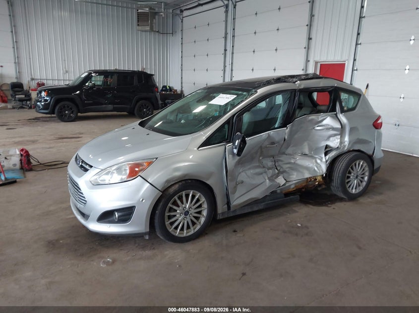 Vin: 1fadp5bu1dl533592, lot: 46547338, ford c-max hybrid sel 20132