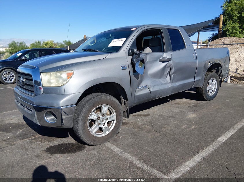 2007 Toyota Tundra Sr5 4.7L V8, Левый бок, IAAI, VIN 5TFRT54127X009671 — фото 2