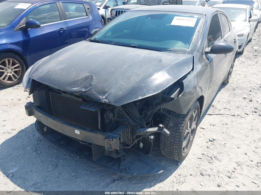 Vin: 3kpf24ad9le247302, lot: 46547402, kia forte lxs 20202
