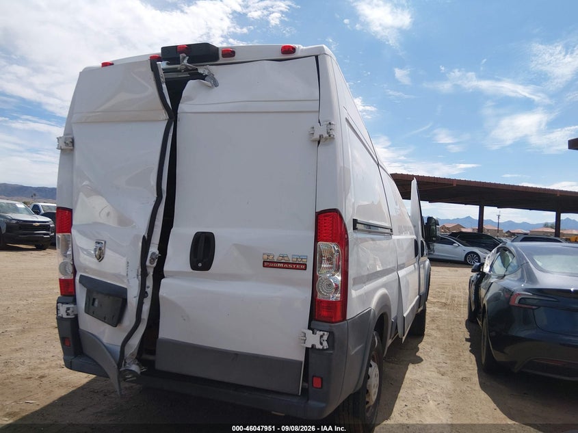 RAM PROMASTER 1500 2018 VIN 3C6TRVBG7JE120775