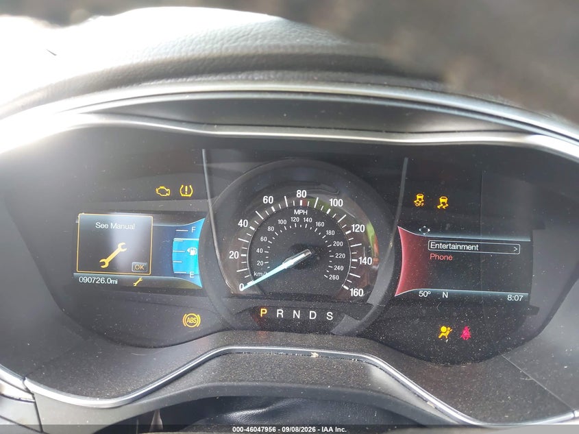 2017 FORD FUSION auction photo 7