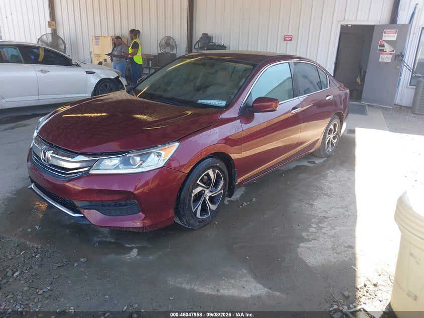 Vin: 1hgcr2f33ga079234, lot: 46547413, honda accord lx 20162
