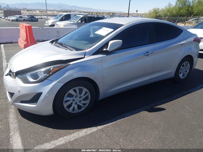 Vin: 5npdh4ae1gh707116, lot: 46547422, hyundai elantra se 20162