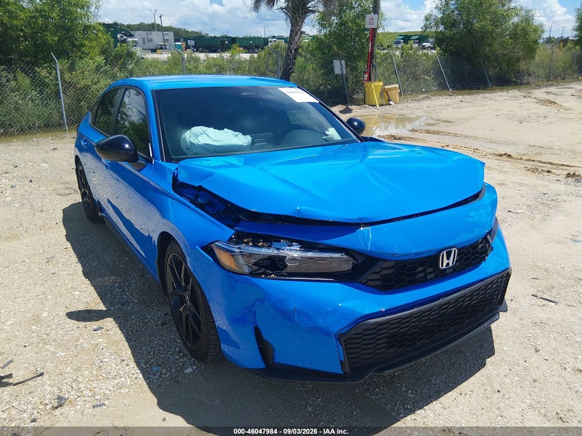 Vin: 19xfl2h86te022880, lot: 46547439, honda civic sport 2026 img_1