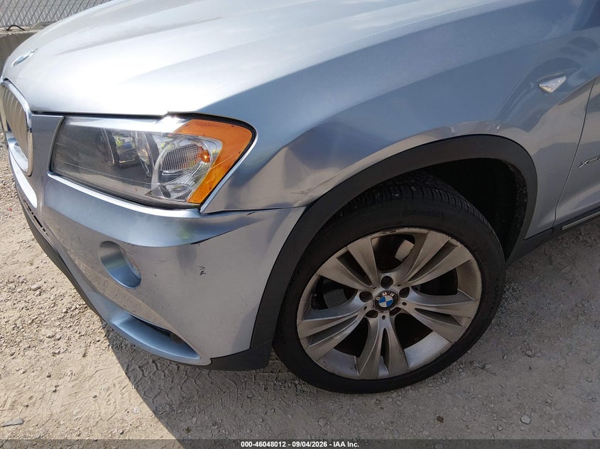 BMW X3 2012 VIN 5UXWX7C57CL737509