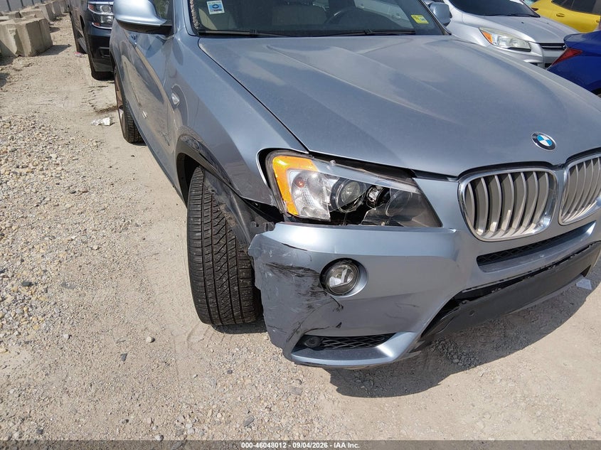 BMW X3 2012 VIN 5UXWX7C57CL737509