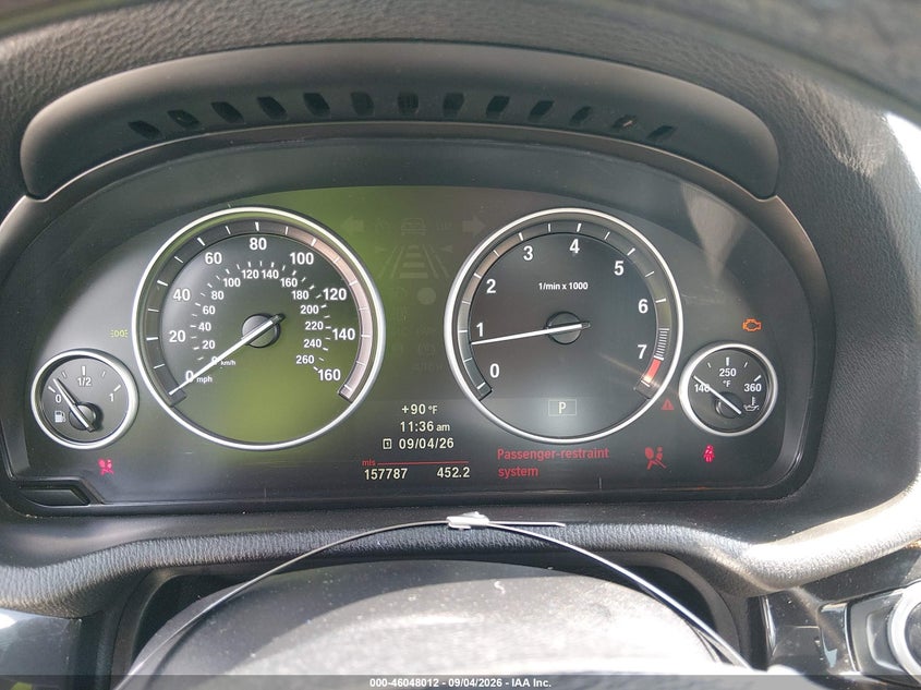 BMW X3 2012 VIN 5UXWX7C57CL737509