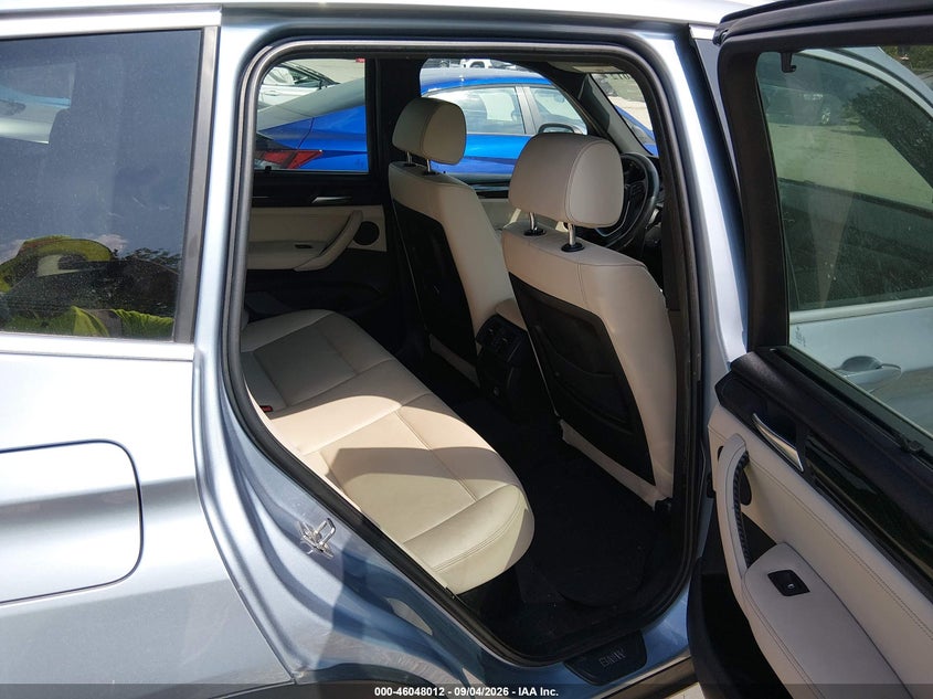 BMW X3 2012 VIN 5UXWX7C57CL737509