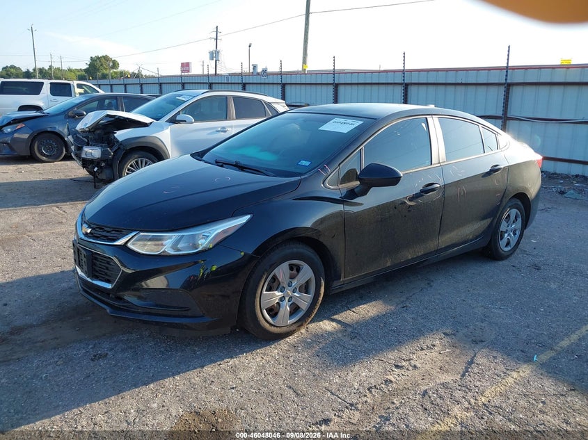 2018 Chevrolet Cruze Ls Auto, Правый зад, IAAI, VIN 1G1BC5SM8J7128047 — фото 2