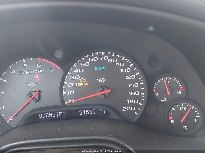 CHEVROLET CORVETTE 1998 VIN 1G1YY32G5W5104737