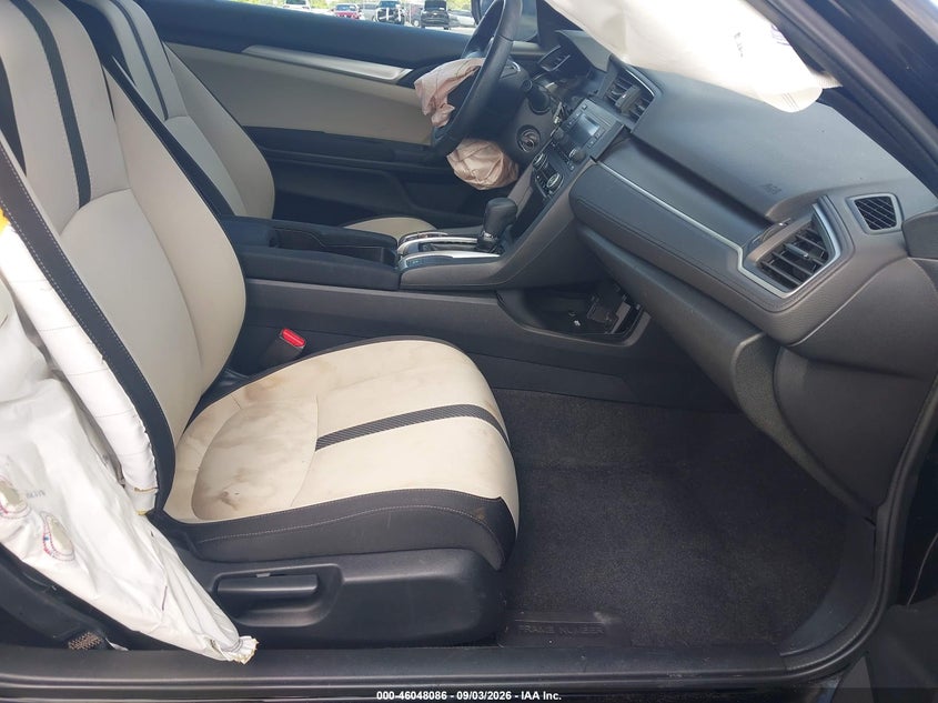 HONDA CIVIC 2016 VIN 2HGFC4B5XGH314814