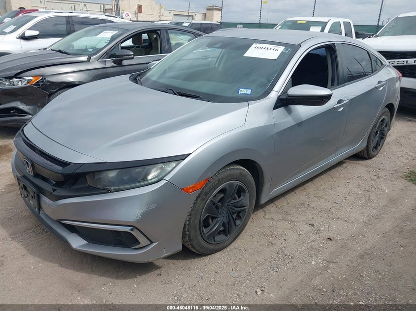 Vin: 19xfc2f65ke006959, lot: 46547571, honda civic lx 20192