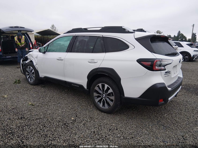 Vin: 4s4btgpdxp3155709, lot: 46547572, subaru outback touring xt 20233