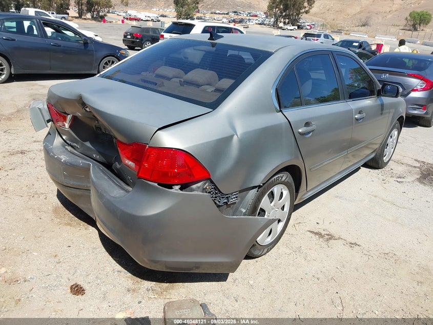 Vin: knagg4a82a5455133, lot: 46547576, kia optima lx 20104