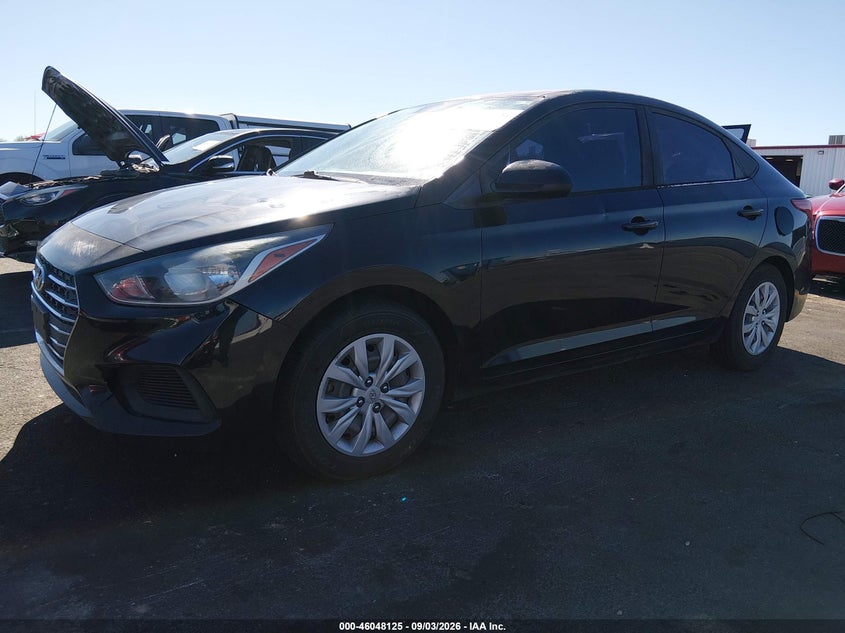 Vin: 3kpc24a3xke072521, lot: 46547580, hyundai accent se 20192
