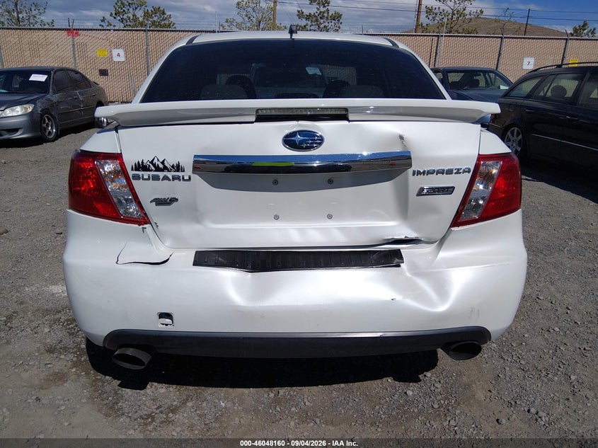 SUBARU IMPREZA 2010 VIN JF1GE6B67AH508642