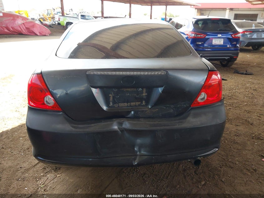 SCION TC 2006 VIN JTKDE167560074867