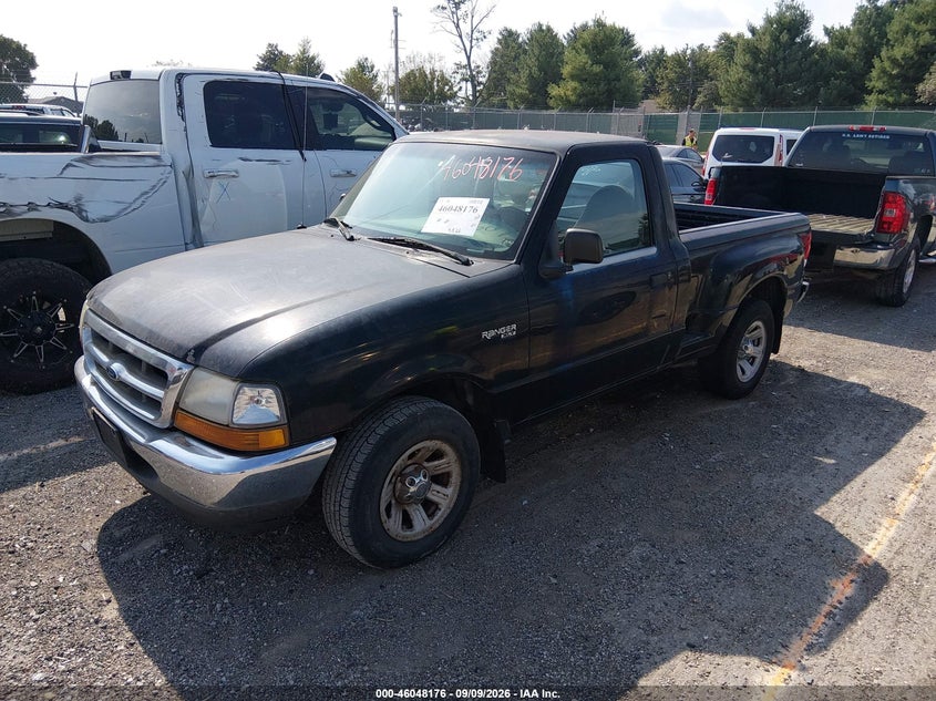 2000 Ford Ranger, Обычный износ, IAAI, VIN 1FTYR10C9YPA10781 — фото 2