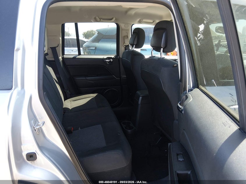 2012 JEEP COMPASS SPORT UTILITY VEHICLE 2.4L I-4 DOHC, VVT, REGULAR , 172HP