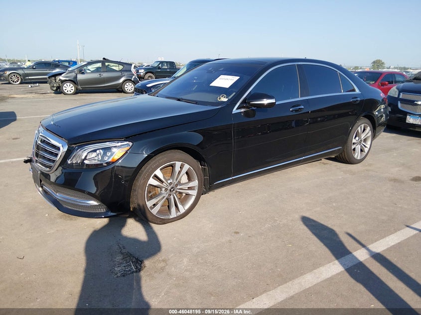 Vin: wddug8gb3ka432801, lot: 46547650, mercedes-benz s 560 4matic 20192