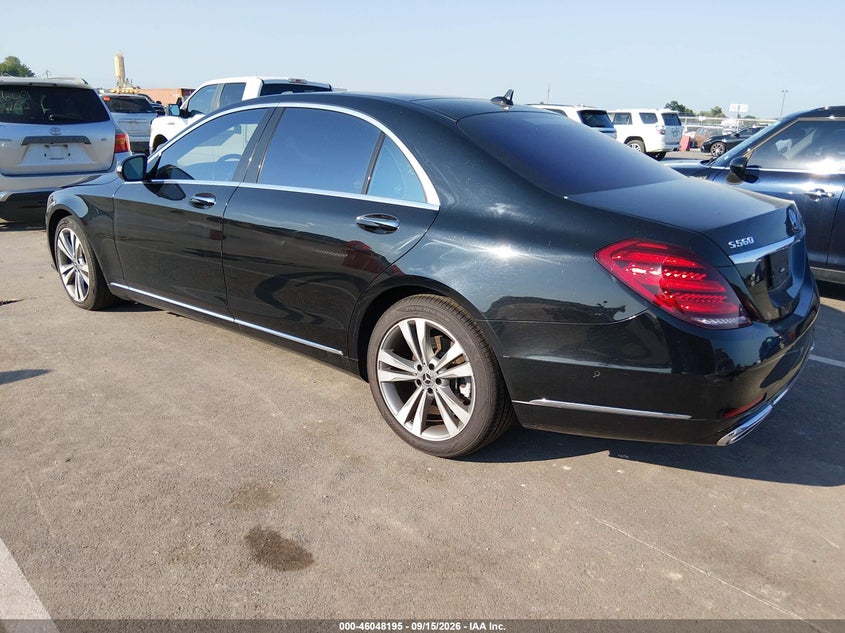Vin: wddug8gb3ka432801, lot: 46547650, mercedes-benz s 560 4matic 20193