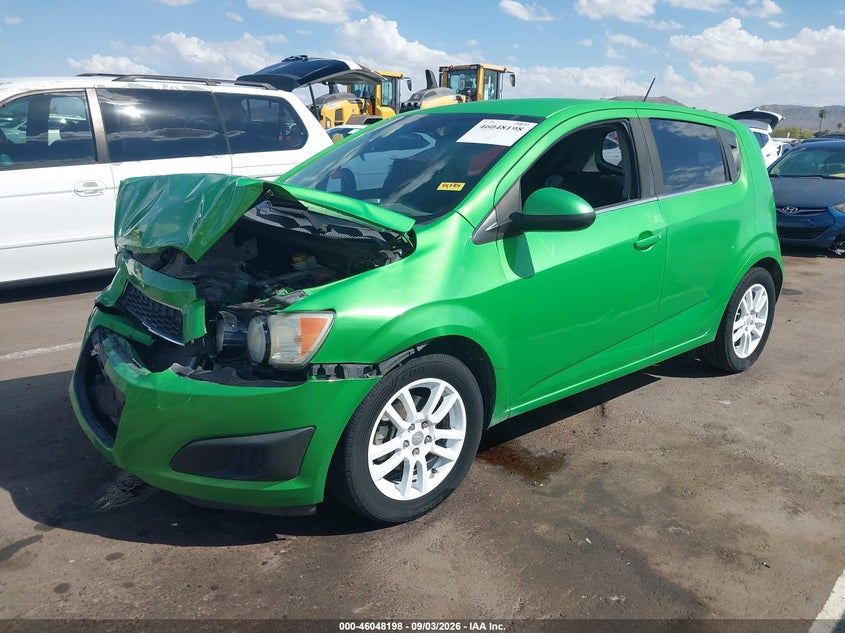Vin: 1g1jc6sh4f4167716, lot: 46547653, chevrolet sonic lt auto 20152