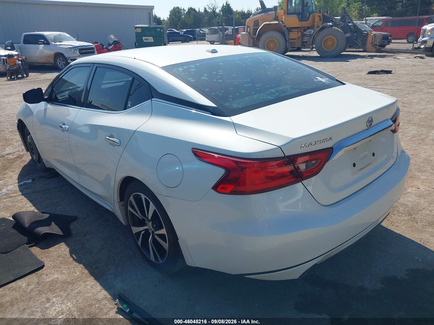 Vin: 1n4aa6ap7jc362591, lot: 46547671, nissan maxima 3.5 s 20183