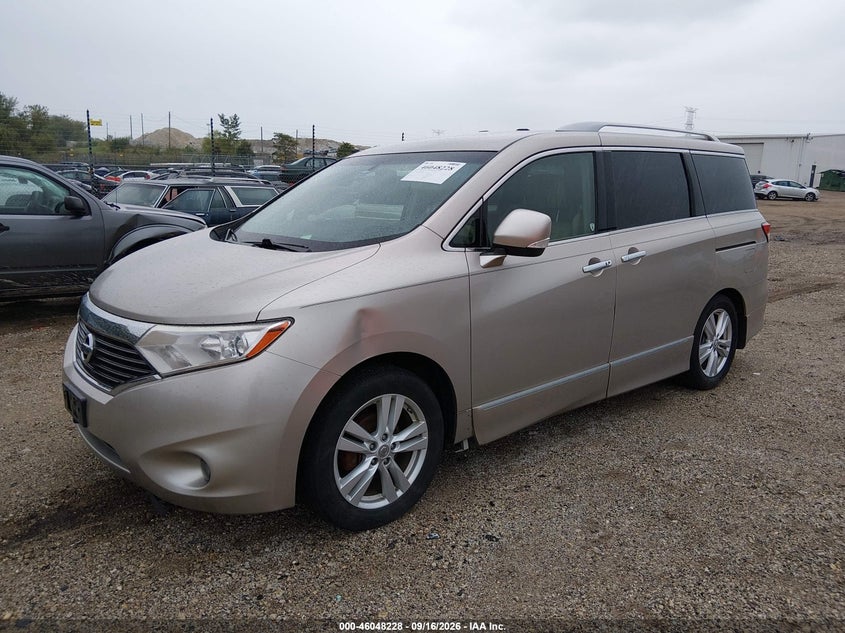 Vin: jn8ae2kp9b9002263, lot: 46547683, nissan quest le 20112