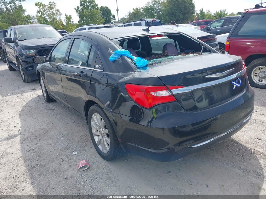 Vin: 1c3ccbbb1dn763477, lot: 46547694, chrysler 200 touring 20133
